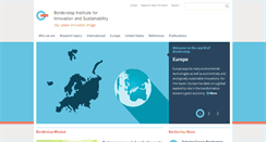 Desktop Screenshot of borderstep.org